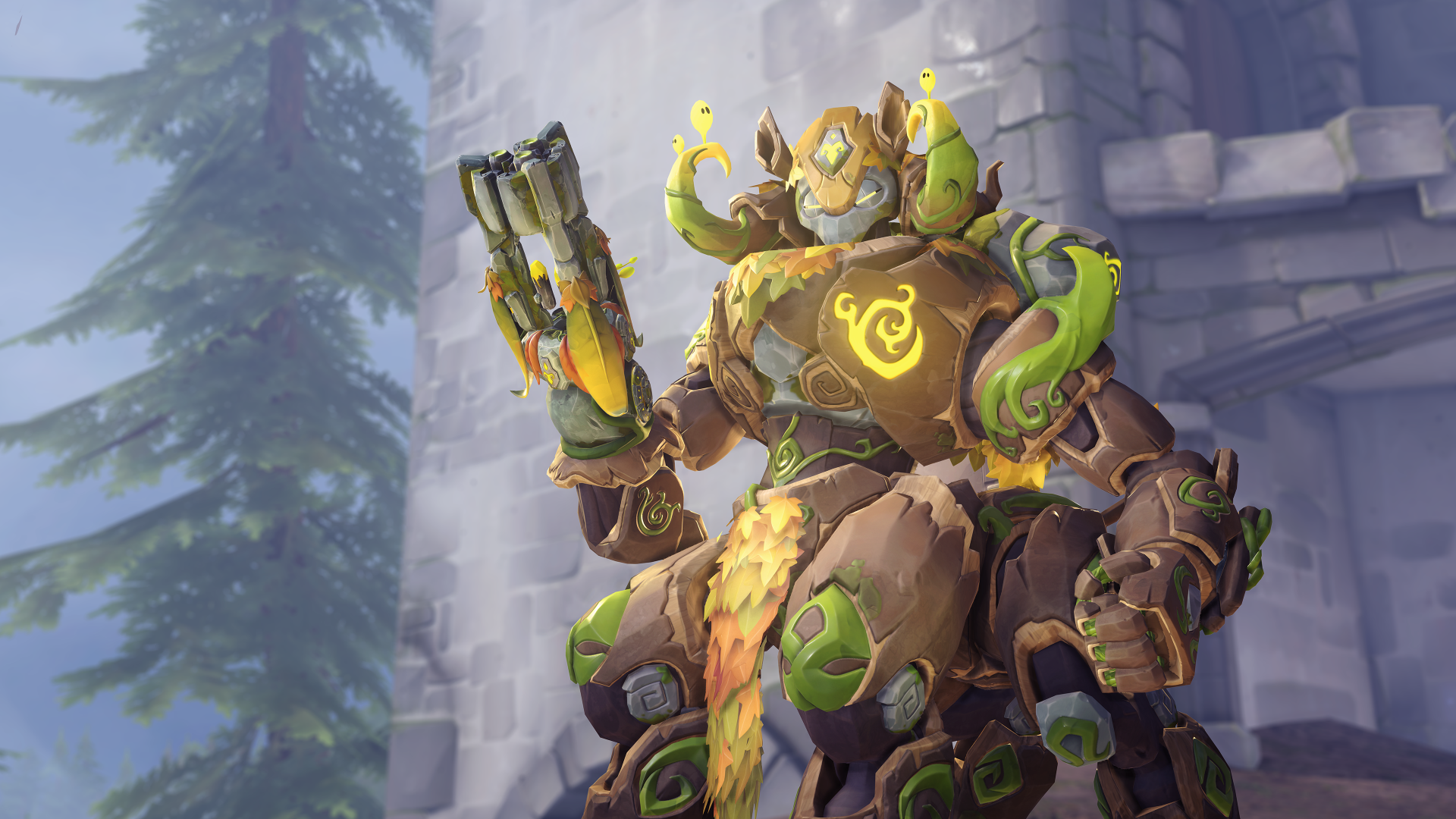 Download Orisa (Overwatch) Video Game Overwatch 4k Ultra HD Wallpaper