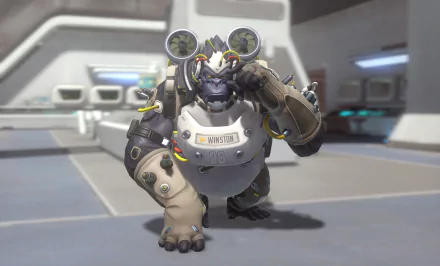 Winston (Overwatch) video game Overwatch HD Desktop Wallpaper | Background Image