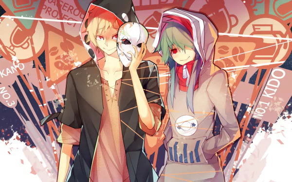 Tsubomi Kido Shuuya Kano Anime Kagerou Project HD Desktop Wallpaper | Background Image