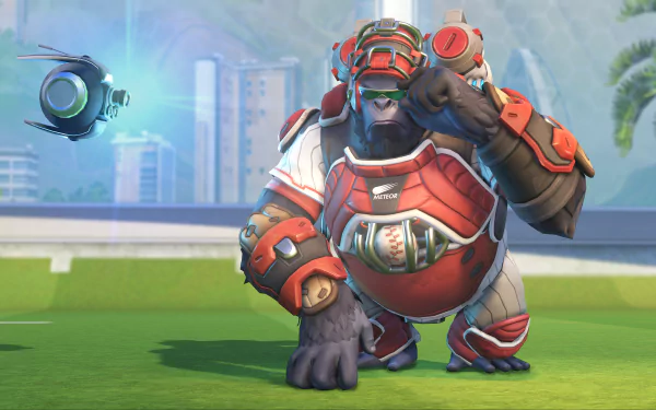 Winston (Overwatch) video game Overwatch HD Desktop Wallpaper | Background Image