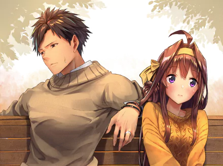 Admiral (Kancolle) Kongou (Kancolle) Anime Kantai Collection HD Desktop Wallpaper | Background Image