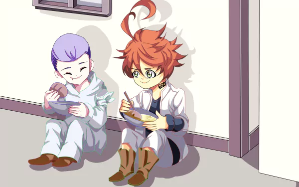 Anime The Promised Neverland HD Desktop Wallpaper | Background Image