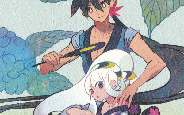 Togame (Katanagatari) Shichika Yasuri Anime Katanagatari HD Desktop Wallpaper | Background Image