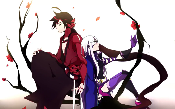 Togame (Katanagatari) Shichika Yasuri Anime Katanagatari HD Desktop Wallpaper | Background Image
