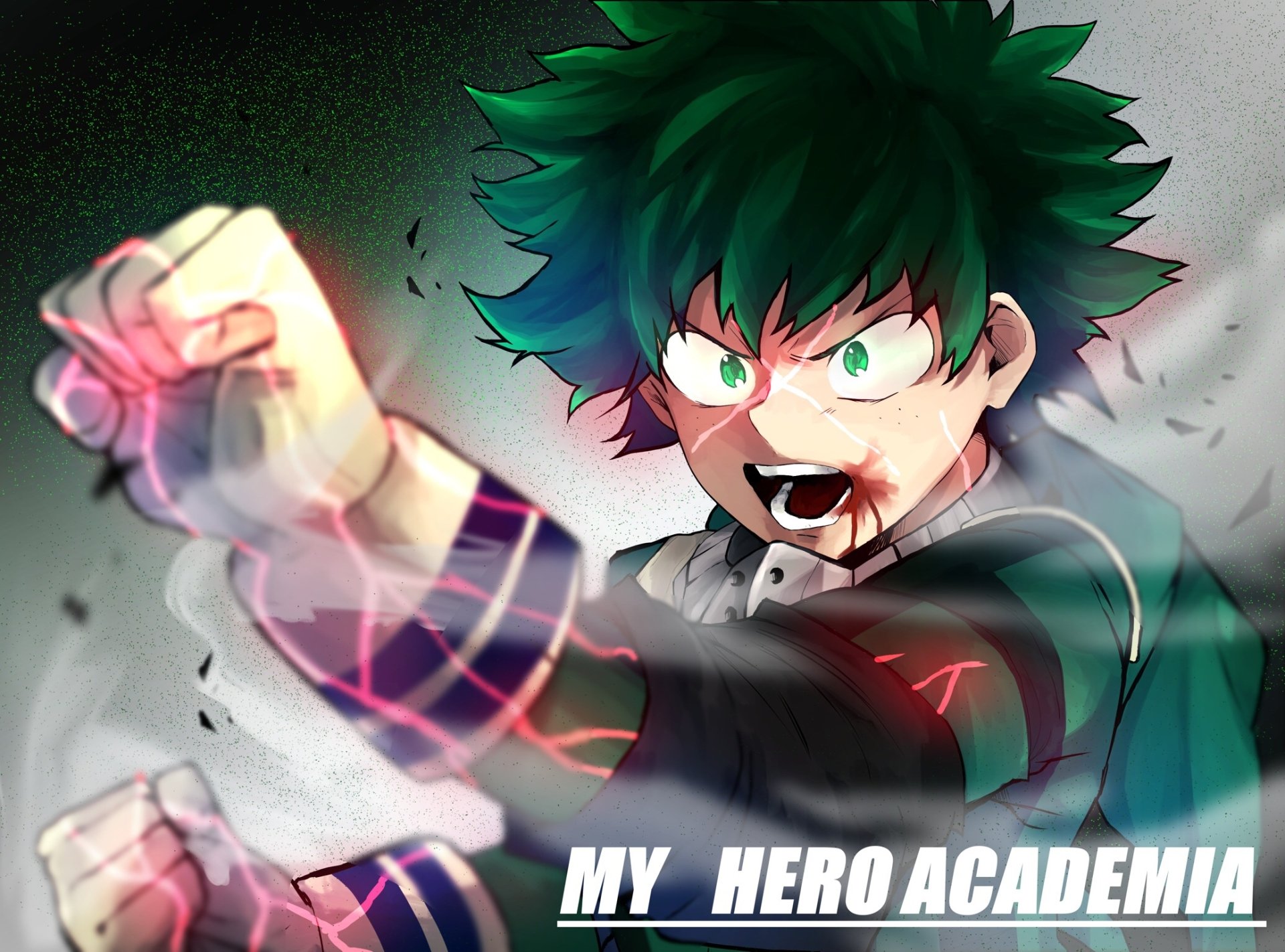 Download Izuku Midoriya Anime My Hero Academia HD Wallpaper by TaiyaKING
