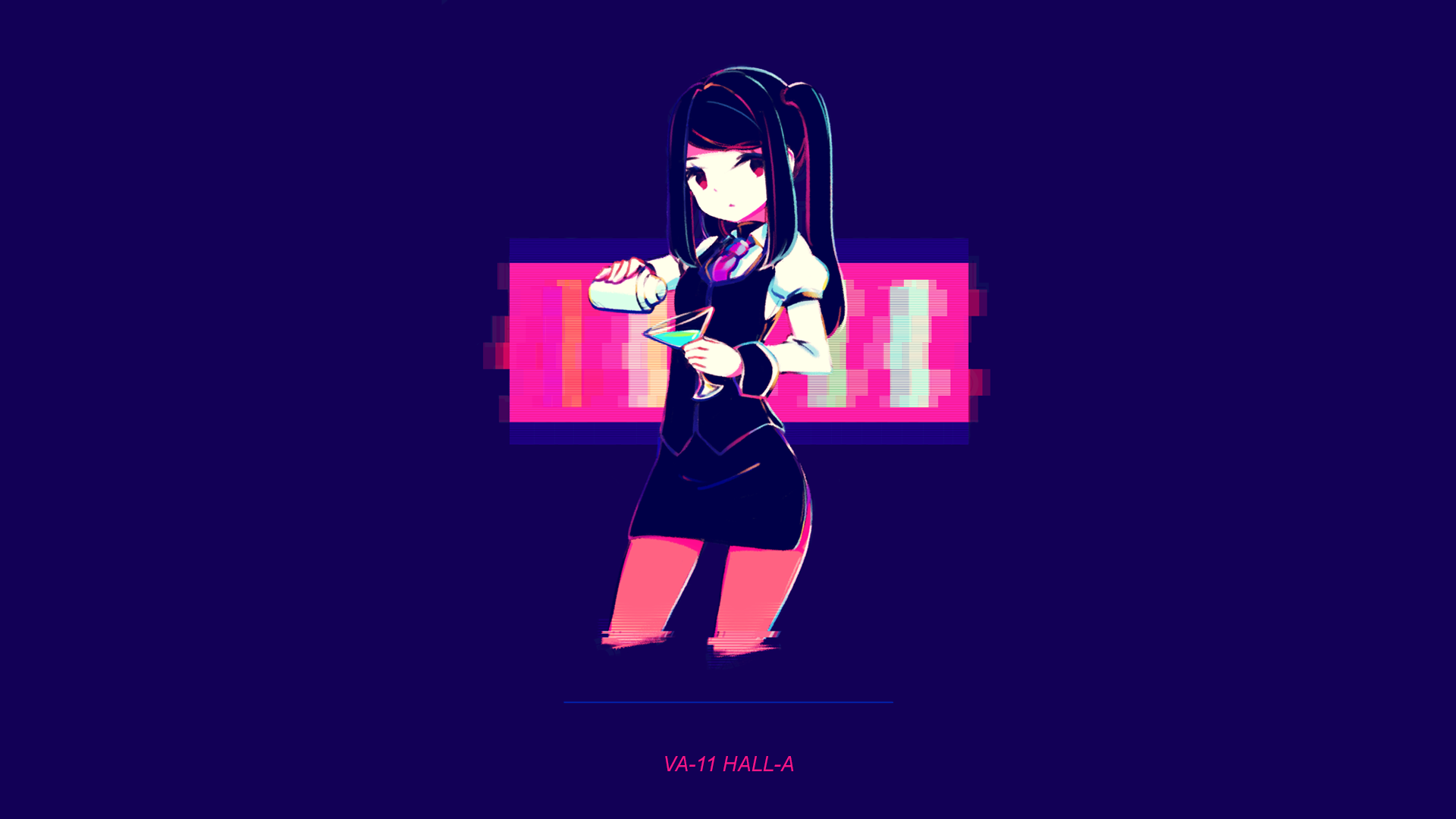 Va 11 Hall A Cyberpunk Bartender Action Hd Wallpaper Background Image 19x1080 Id 9678 Wallpaper Abyss