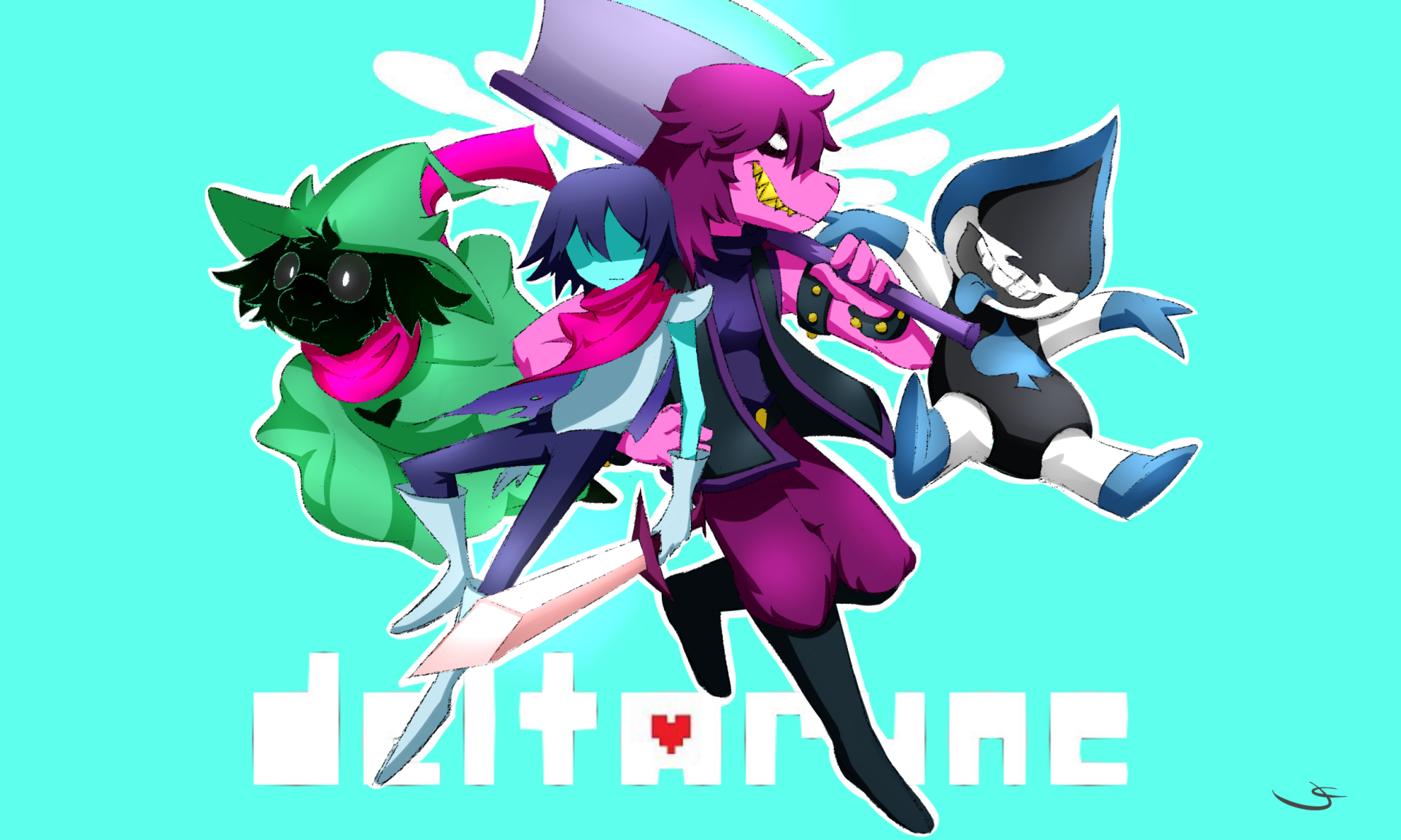 Deltarune lancer x ralsei