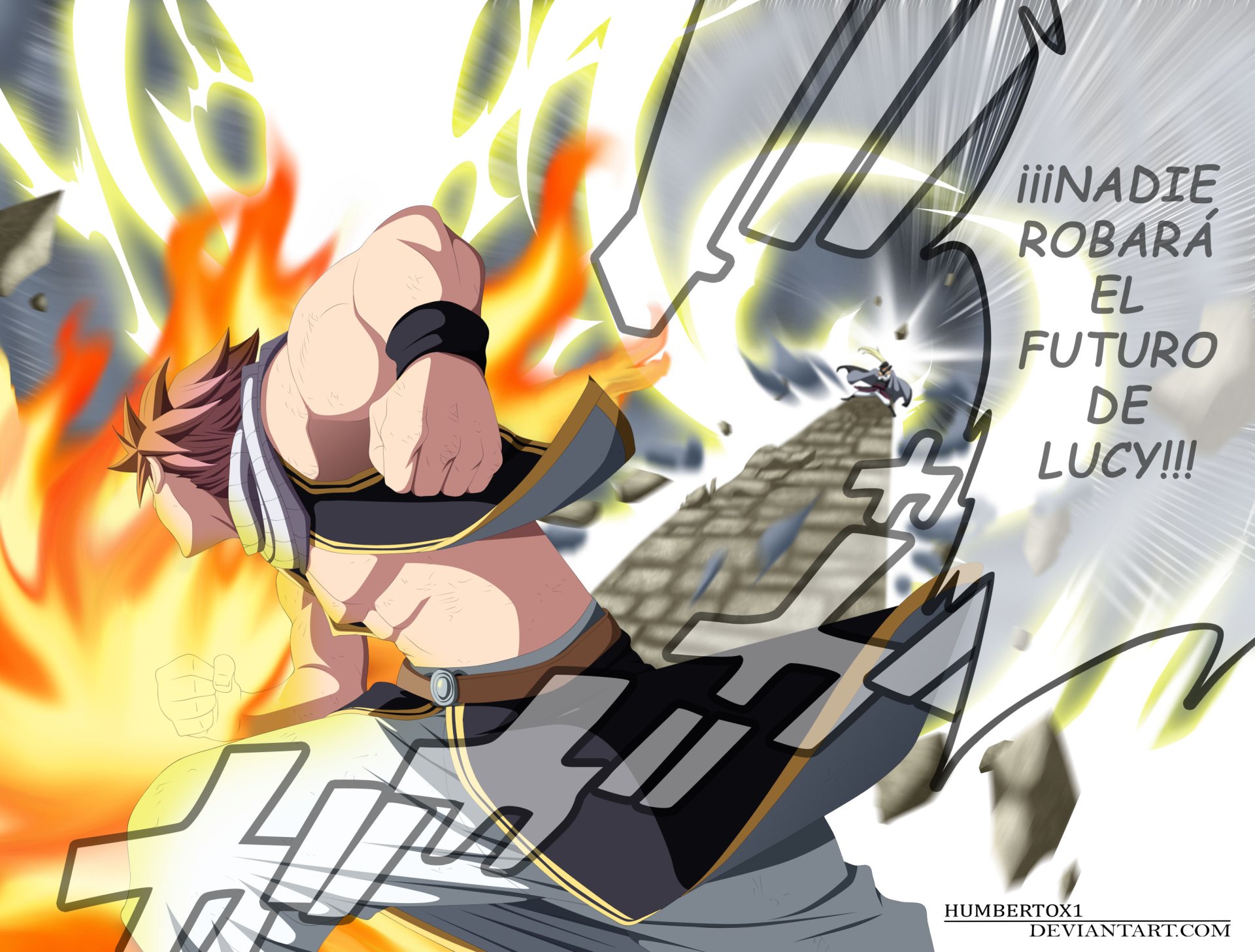 Download Rogue Cheney Natsu Dragneel Anime Fairy Tail HD Wallpaper by humbertox1