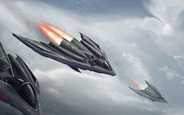Sci Fi Aircraft HD Wallpaper | Background Image