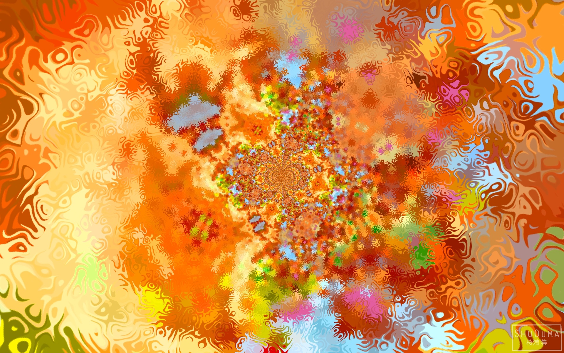 Download Abstract Orange HD Wallpaper by ShuOuma
