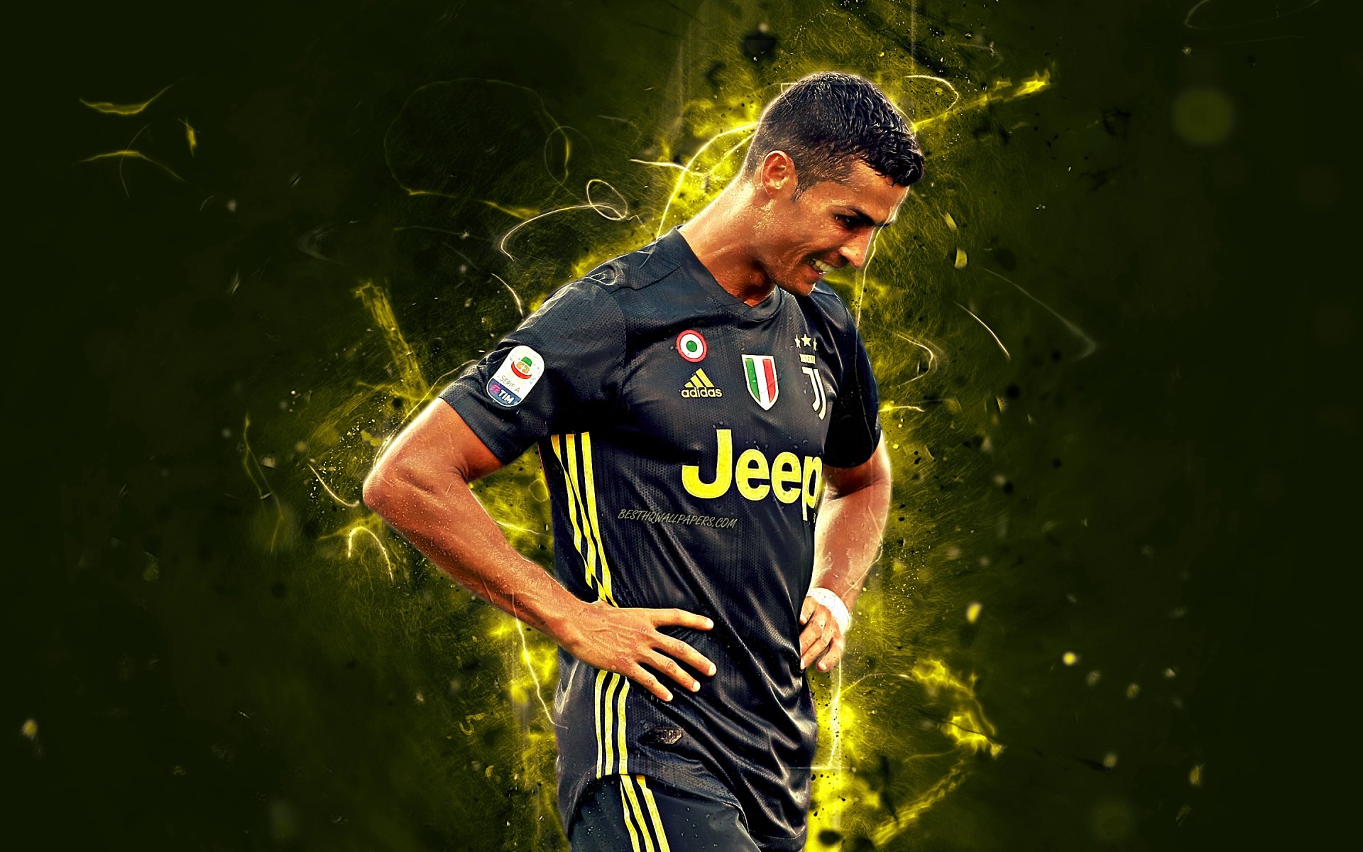 Cristiano Ronaldo Juventus Cr7 Juve Serie A GIF - Football Player