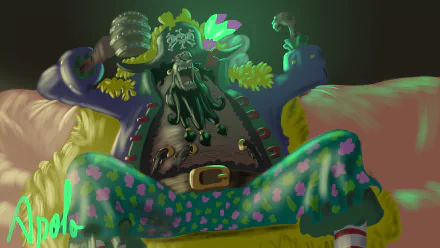 Marshall D. Teach Anime One Piece HD Desktop Wallpaper | Background Image