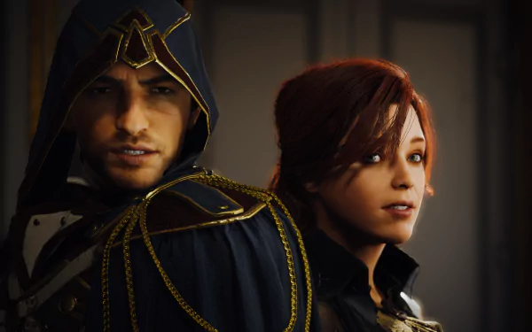 Élise de la Serre Arno Dorian video game Assassin's Creed: Unity HD Desktop Wallpaper | Background Image