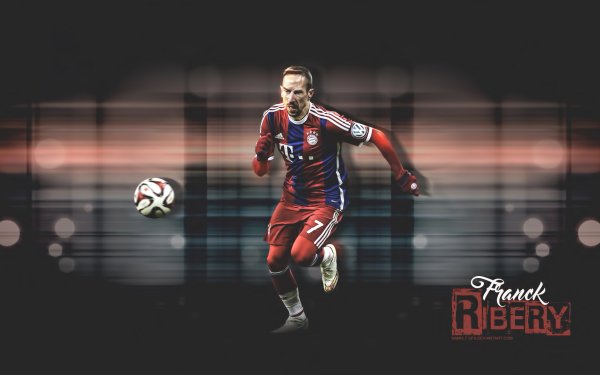 Sports Franck Ribéry Soccer Player French FC Bayern Munich HD Wallpaper | Background Image