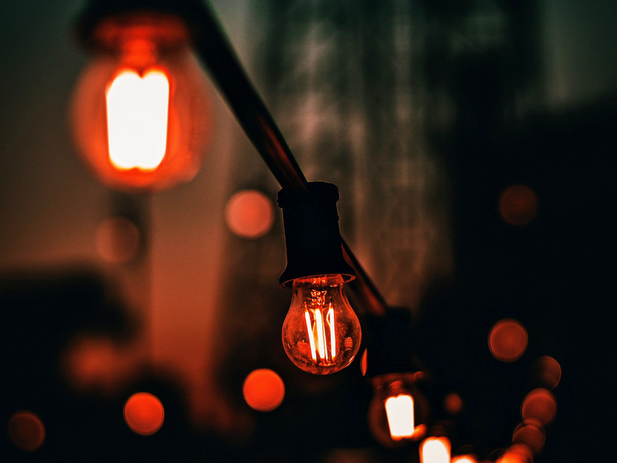 Download Man Made Light Bulb HD Wallpaper