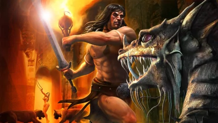 Conan fantasy warrior fantasy warrior HD Desktop Wallpaper | Background Image