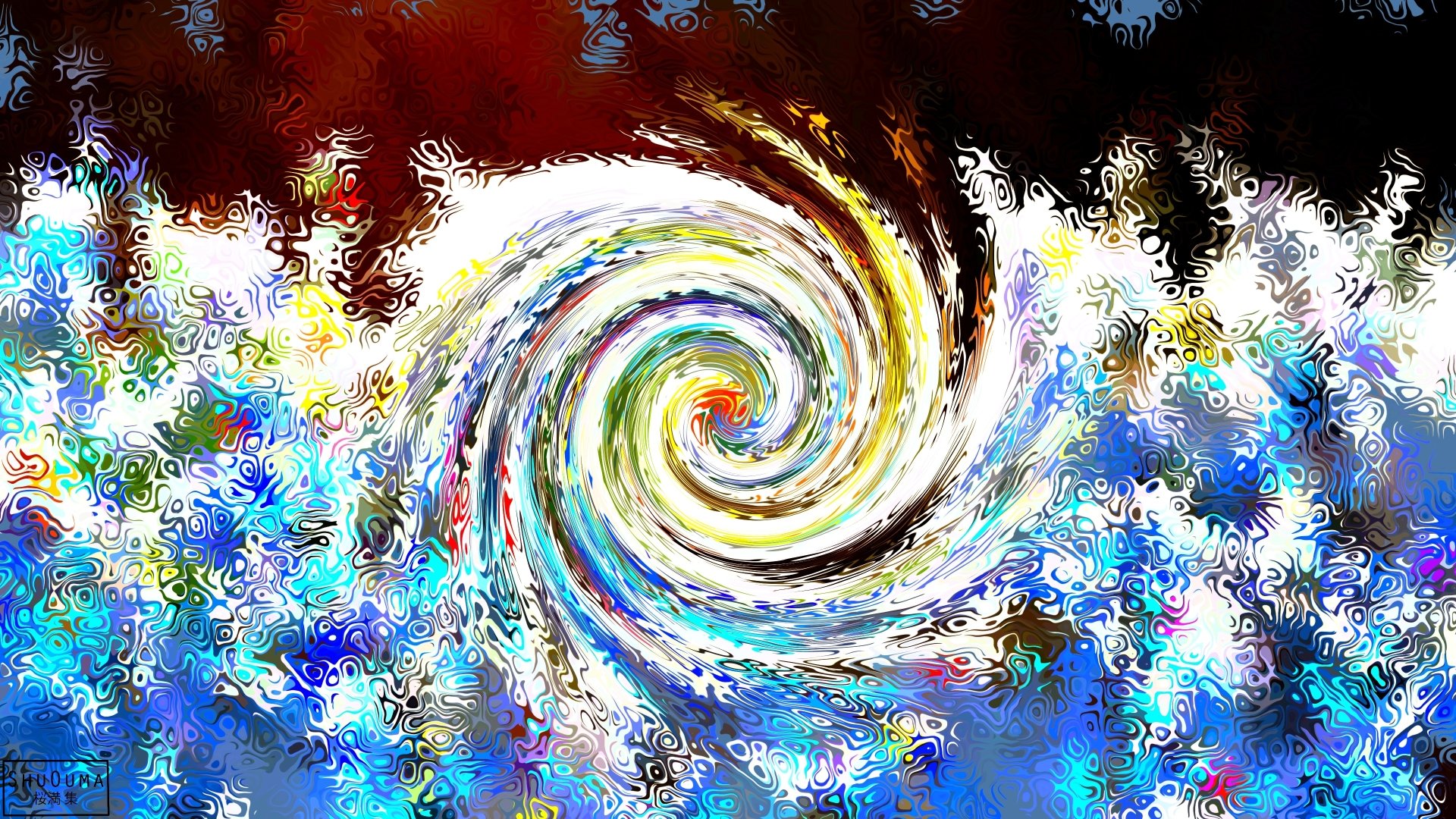 Download Abstract Swirl 4k Ultra HD Wallpaper by ShuOuma