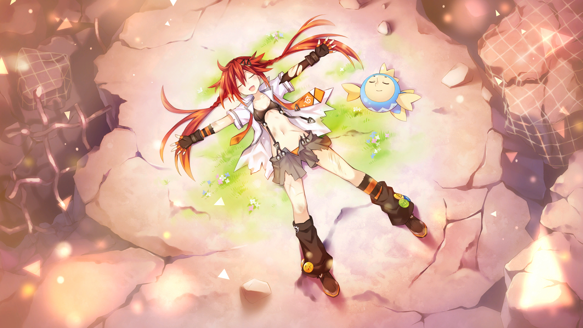 Download Uzume Tennouboshi Video Game Megadimension Neptunia VII HD Wallpaper