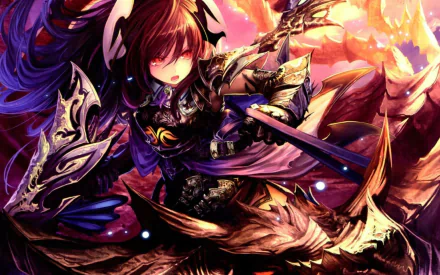 video game Rage of Bahamut HD Desktop Wallpaper | Background Image