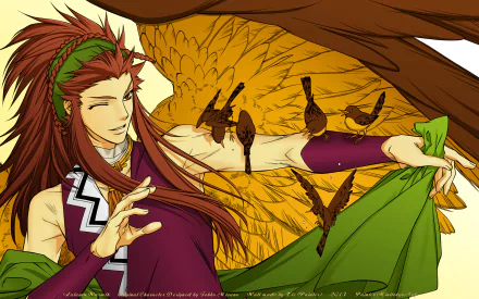 Anime Haruka: Beyond the Stream of Time HD Desktop Wallpaper | Background Image