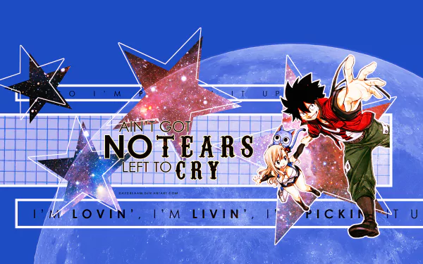 Happy (Fairy Tail) Shiki Granbell Rebecca (Edens Zero) Anime Edens Zero HD Desktop Wallpaper | Background Image