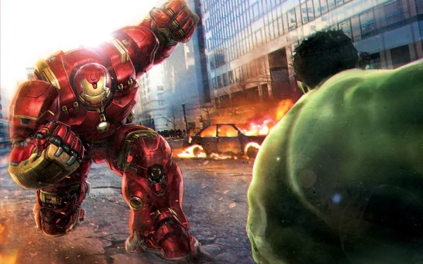  Hulk vs hulkbuster