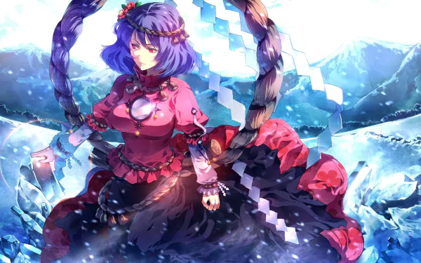 Kanako Yasaka Anime Touhou HD Desktop Wallpaper | Background Image