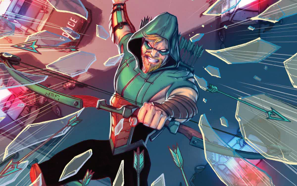 Comic Green Arrow HD Desktop Wallpaper | Background Image