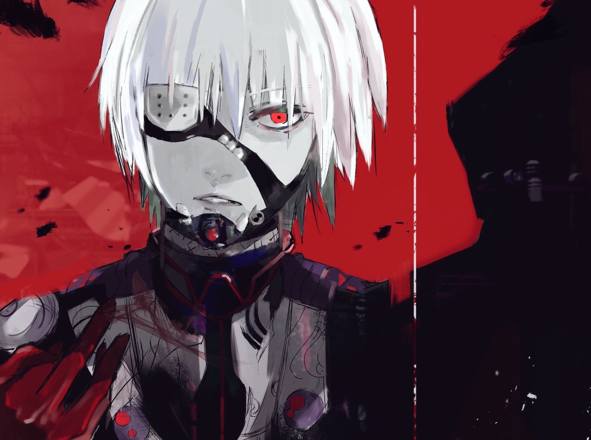 Download Ken Kaneki Anime Tokyo Ghoul:re HD Wallpaper by リクト