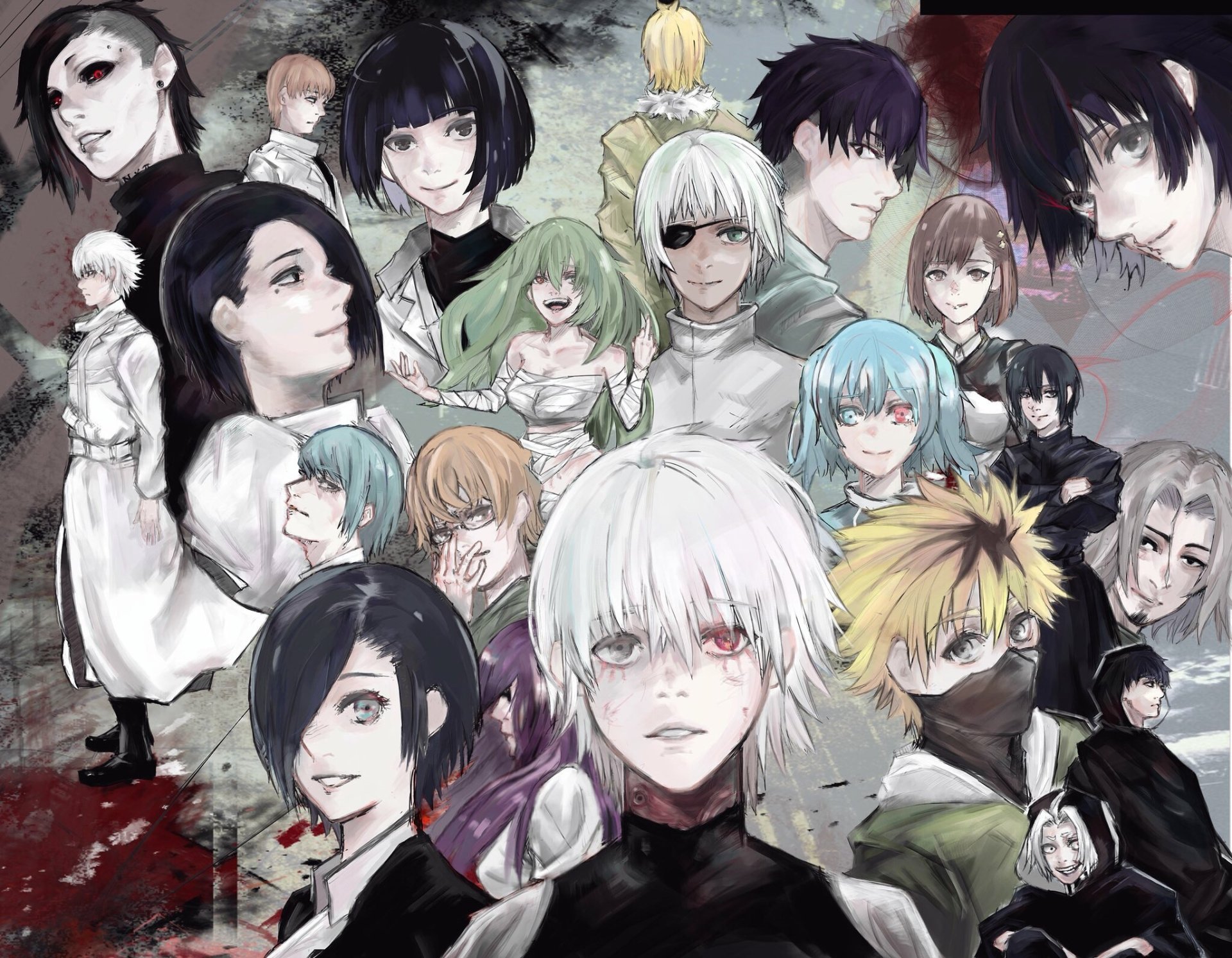 Download Anime Tokyo Ghoul:re HD Wallpaper by リクト