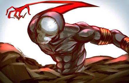 Cursed Arm Hassan Anime Fate/Grand Order HD Desktop Wallpaper | Background Image