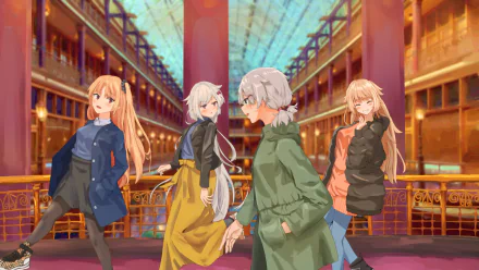 Columbia (Azur Lane) Cleveland (Azur Lane) Anime Azur Lane HD Desktop Wallpaper | Background Image