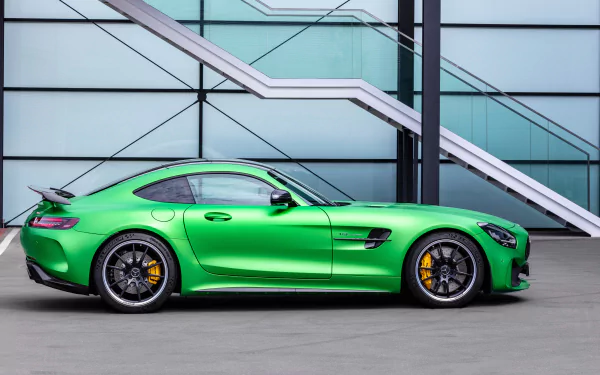 supercar green car car Mercedes-Benz Mercedes-Benz AMG vehicle Mercedes-Benz AMG GT HD Desktop Wallpaper | Background Image