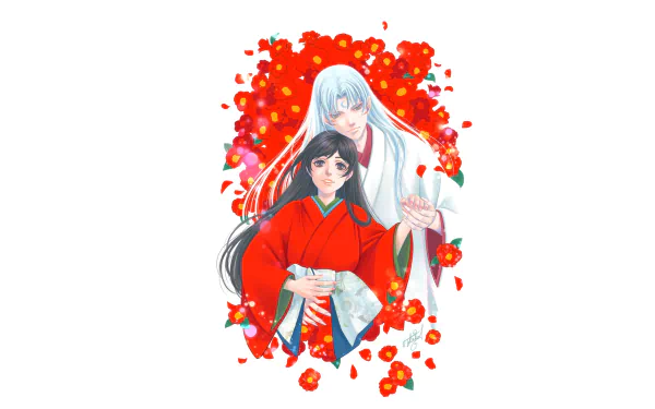 Sesshōmaru (InuYasha) Rin (InuYasha) Anime InuYasha HD Desktop Wallpaper | Background Image
