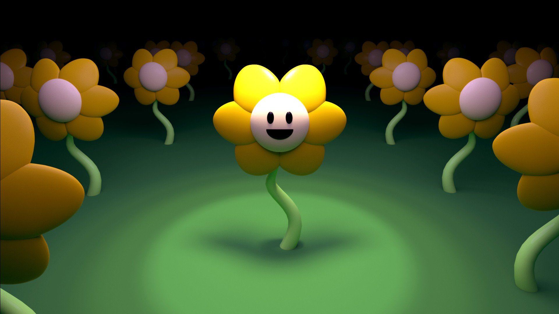 HD flowey (undertale) wallpapers