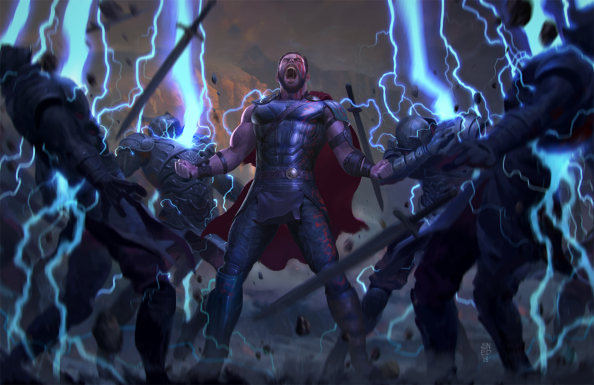 Películas Thor: Ragnarok Fondo de pantalla HD | Fondo de Escritorio