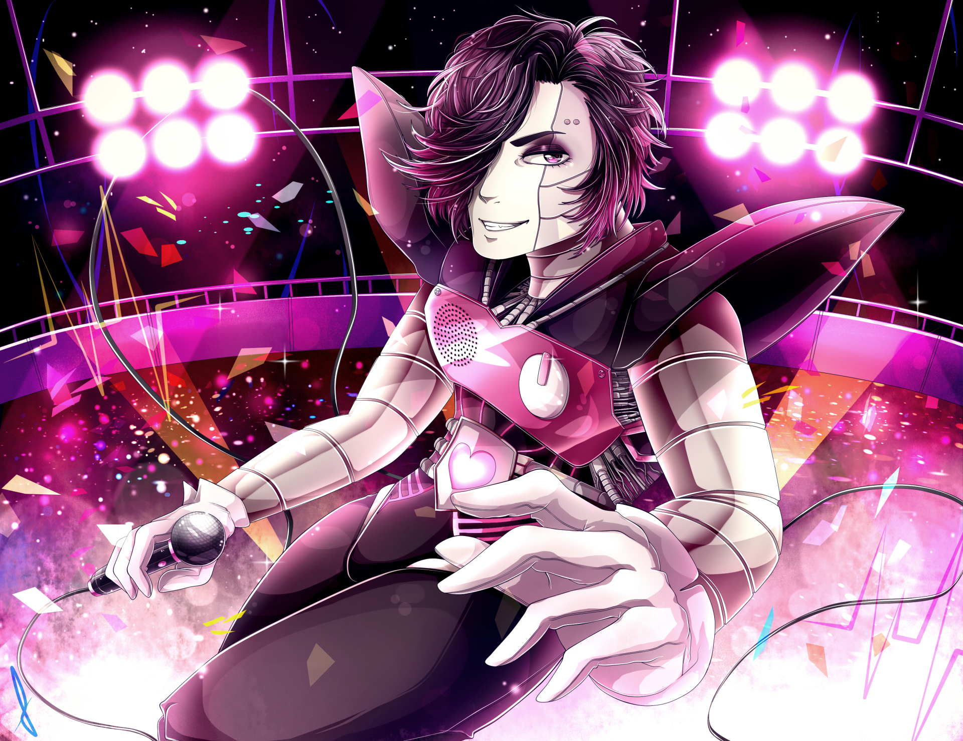 Mettaton Undertale Wallpaper Just Some Mettaton NEO Art I Made
