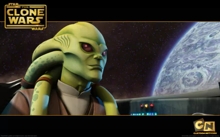 Kit Fisto TV Show Star Wars: The Clone Wars (2008) HD Desktop Wallpaper | Background Image