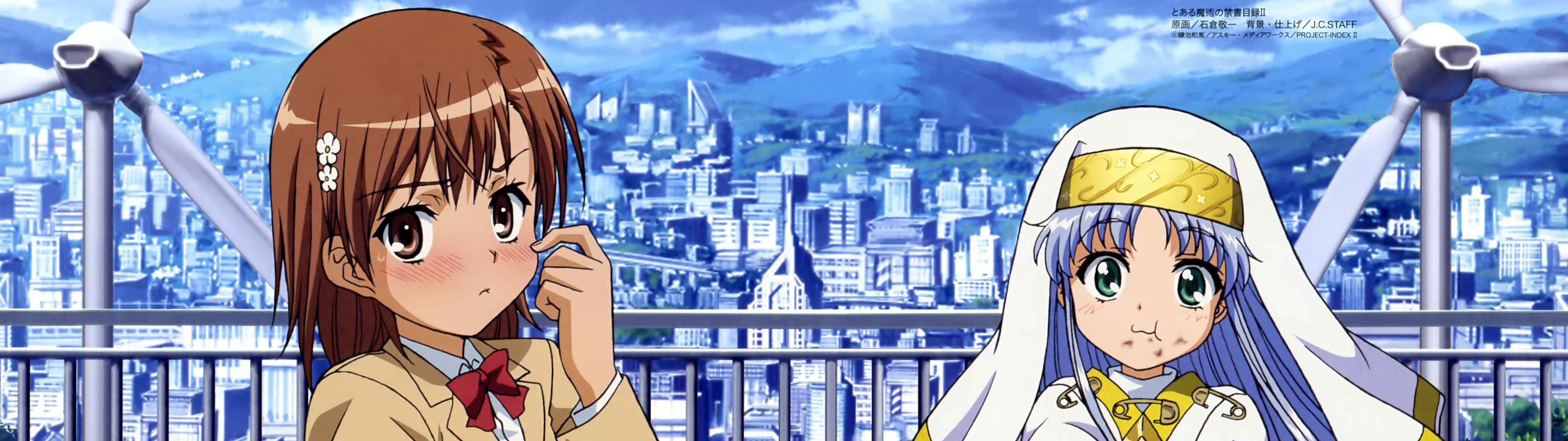 A Certain Magical Index Hd Wallpaper Background Image 3840x1080