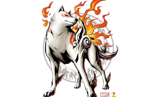 Amaterasu Ōkami video game Marvel vs. Capcom 3: Fate of Two Worlds HD Desktop Wallpaper | Background Image