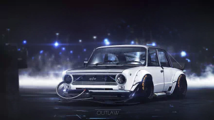 white car vehicle Lada HD Desktop Wallpaper | Background Image