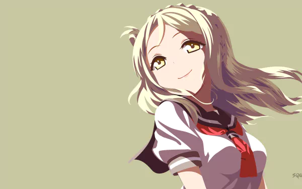 Mari Ohara Anime Love Live! Sunshine!! HD Desktop Wallpaper | Background Image