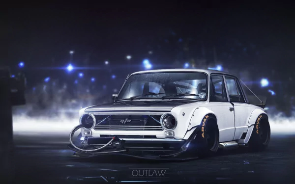white car vehicle Lada HD Desktop Wallpaper | Background Image