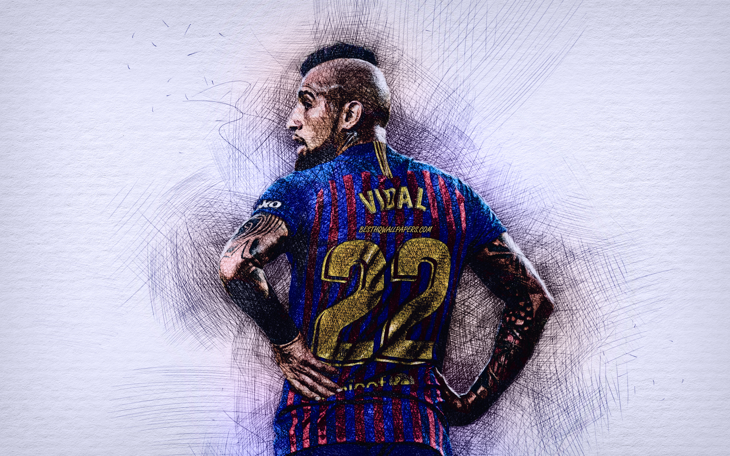 Sports Arturo Vidal HD Wallpaper | Background Image