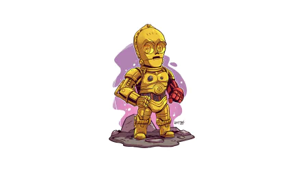 C-3PO Sci Fi Star Wars HD Desktop Wallpaper | Background Image