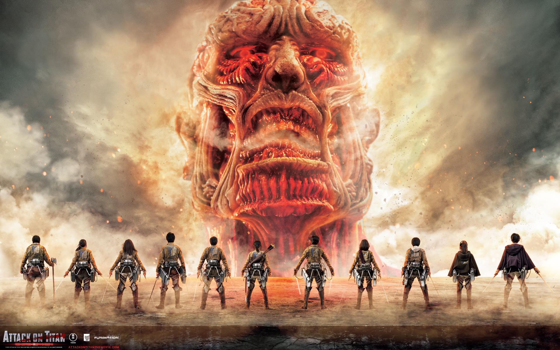 Attack On Titan Characters Wallpapers - Wallpaper Cave