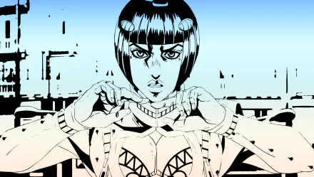Bruno Bucciarati Anime Jojo's Bizarre Adventure HD Desktop Wallpaper | Background Image