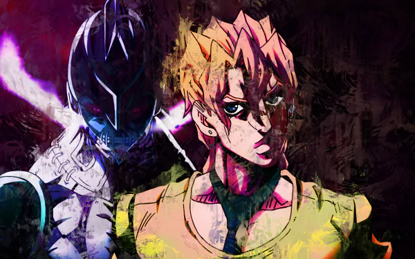 Purple Haze (Jojo's Bizarre Adventure) Pannacotta Fugo Anime Jojo's Bizarre Adventure HD Desktop Wallpaper | Background Image