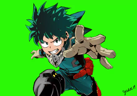 Izuku Midoriya Anime My Hero Academia HD Desktop Wallpaper | Background Image