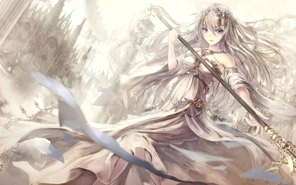 anime princess spear girl